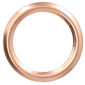 Bundproppakning kobber 14 x 20 x 2 mm