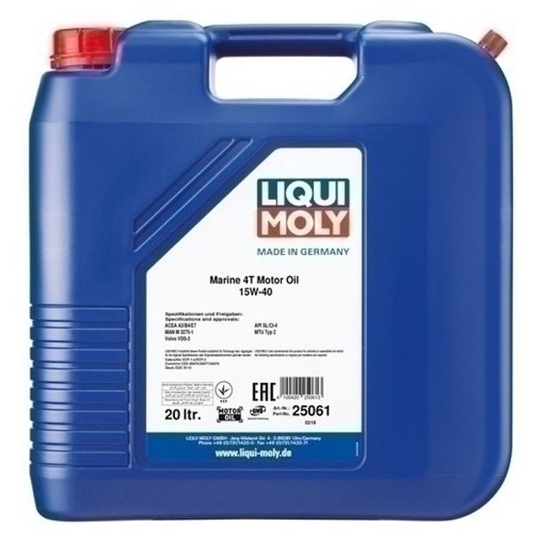 Marin 4T Motorolja 15W40 - 20 L