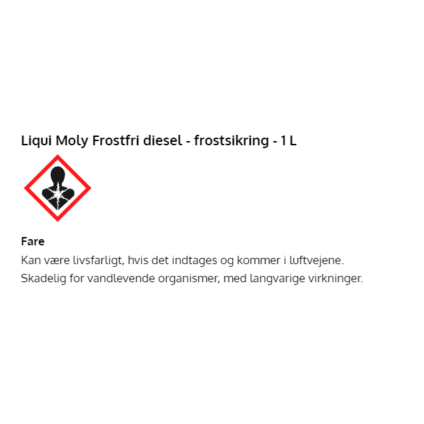 Liqui Moly Frostfri diesel - frostsikring - 1 L