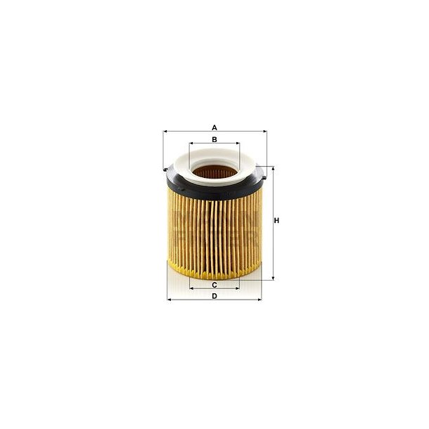 MANN oljefilter HU 8002 y