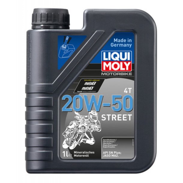 Liqui Moly MC olie 4T 20W50 Street 1L