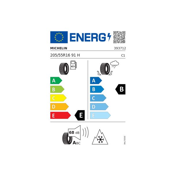 MICHELIN Vinterd&aelig;k 205/55R16 Alpin 5 ZP