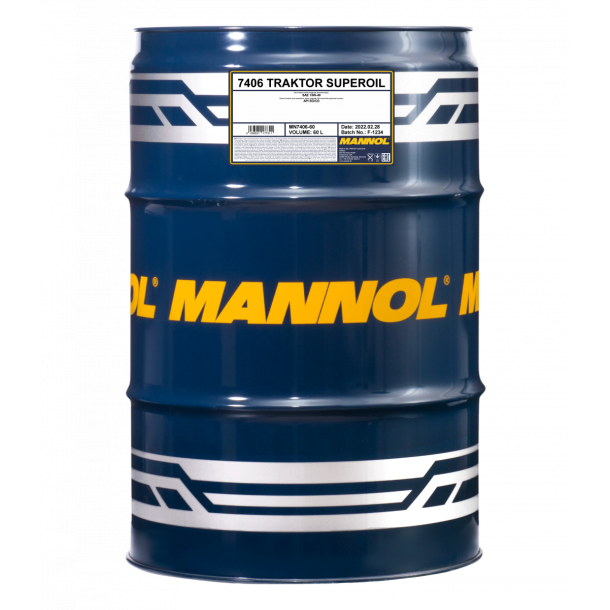 Mannol Traktor Super oil 15W40 - 60L