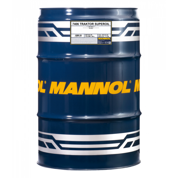 Mannol Traktor Super oil 15W40 - 208L