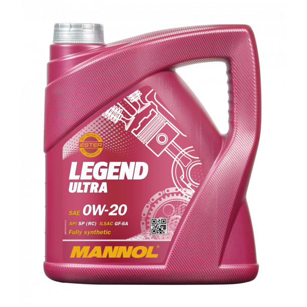 Mannol Legend Ultra 0W20 SN Plus RC - 4L