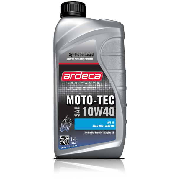 MC olie Moto Tec 10w40 Semisynth - 1 ltr