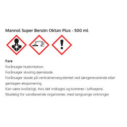 Mannol Oktan Plus benzin additiv - 450 ml