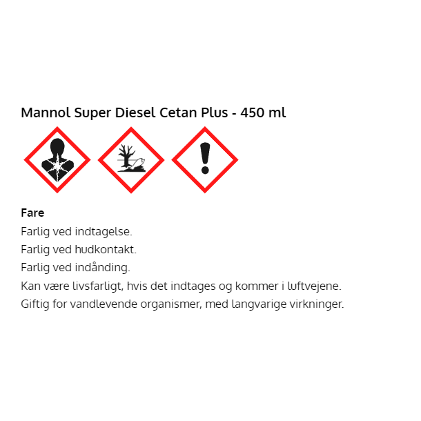 Mannol Super Diesel Cetan Plus - 450 ml