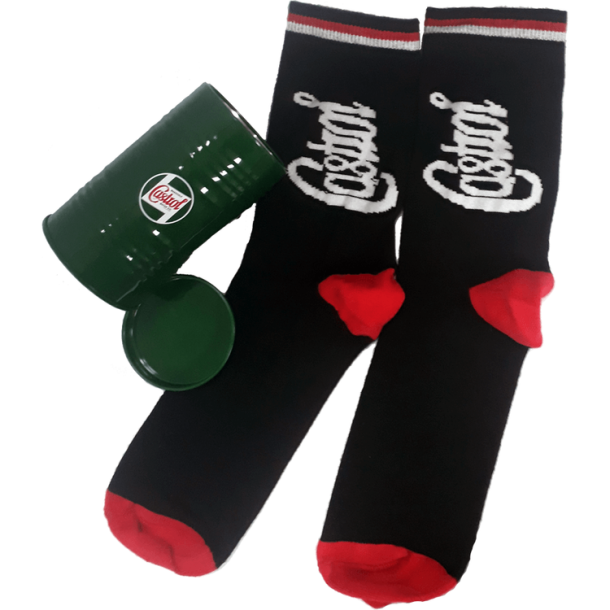 Mini Oil Barrel With Socks