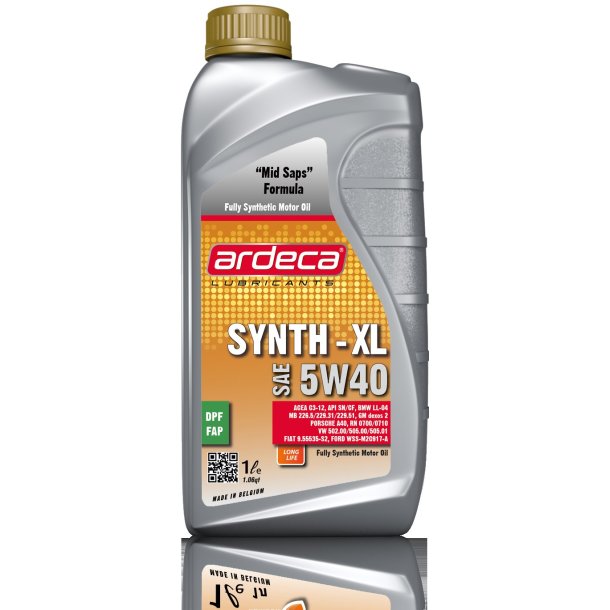 Motorolie SYNTH XL 5W40 C3 - 1 liter