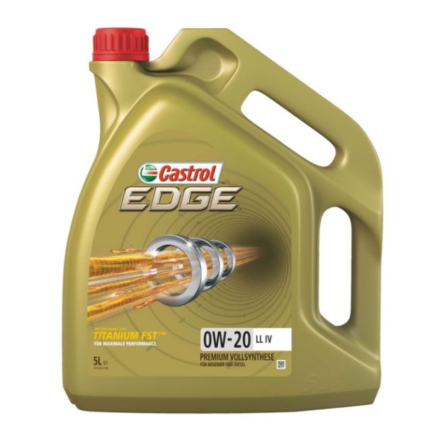 Motorolie Castrol EDGE 0W20 LL IV - 5 Liter