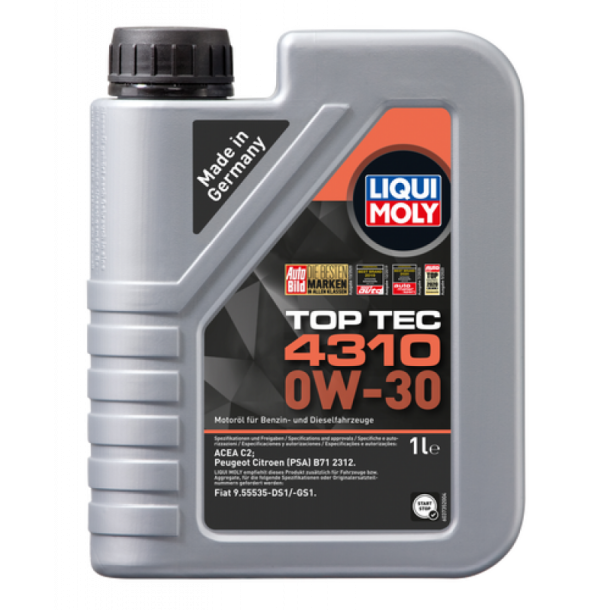 Liqui Moly Top Tec 4310 0W30 1L