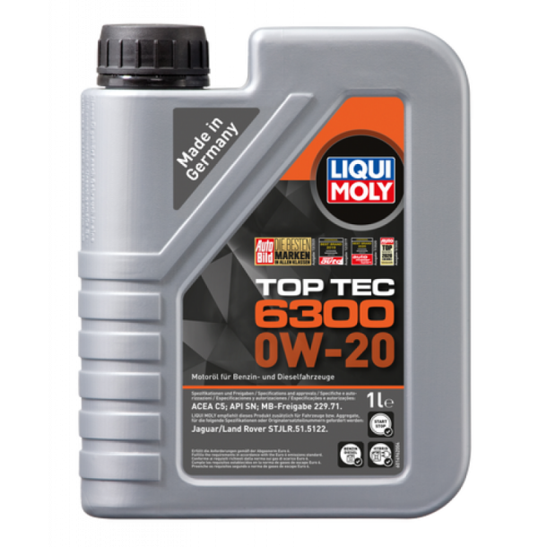 Motorolja Top Tec 6300 0W20 1L