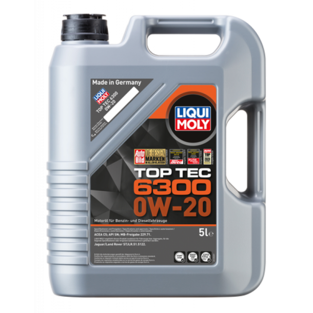 Motorolja Top Tec 6300 0W20 5L