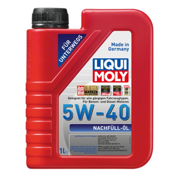 Liqui Moly Top-Up 5W40 - 1 Liter