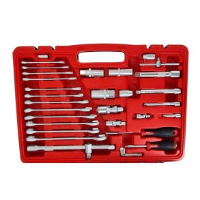 Værktøjsæt 1/2 3/8 1/4 216 dele master-uni xxl