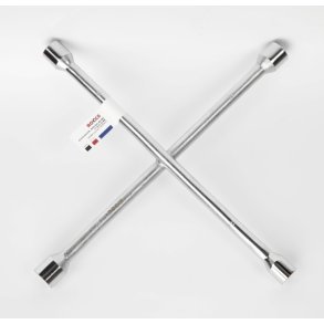 Hjulnøgle kryds 400 mm 17-19-21-22 mm