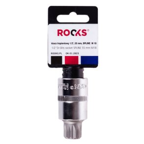 Topn&oslash;gle 1/2 55 mm spline m 18