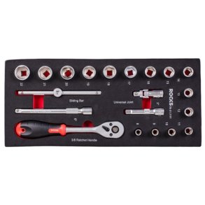 Værktøjsæt 3/8 20 stk