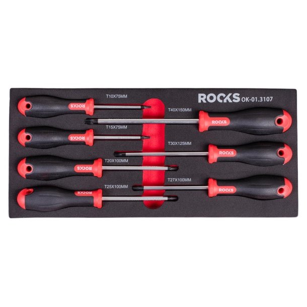 Torx skruetrkkerst 7 stk