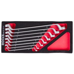 Ringnøglesæt 7-22 mm 8 stk