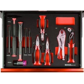 Tang og hammer sæt 10 dele