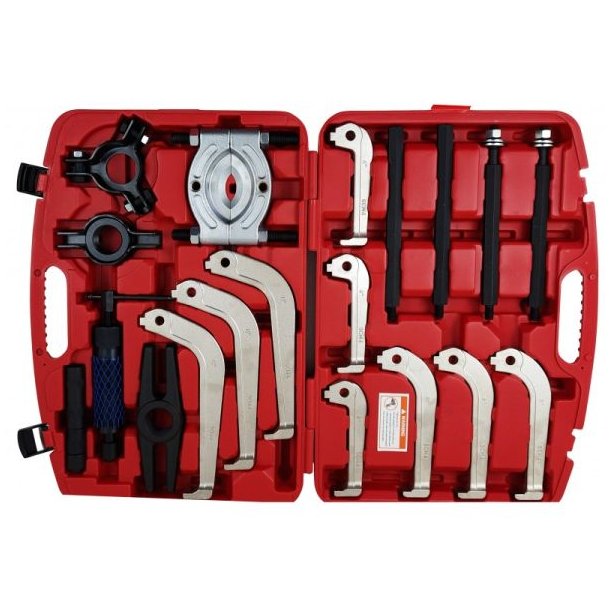 Universal hjul- og lejeaftrkker med hydraulikcili