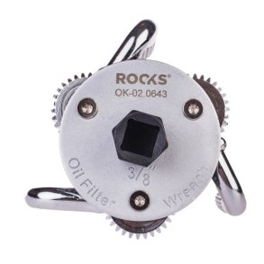 Tre-armet oliefiltertang 70-130 3/8 1/2