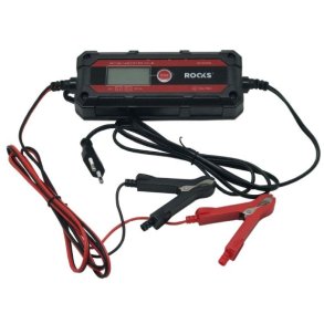 Batterilader smart 6v 12v - 4a - 120 ah lcd