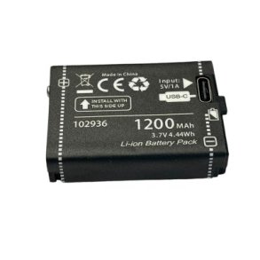 Batteri til hybrid lampe li-po 37 v 1200 mah