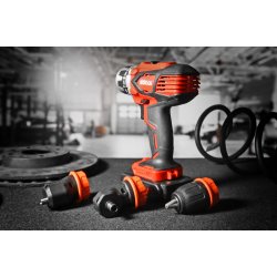 Boremaskine/Skruemaskine vinkelh&aring;ndtag 18V AQ-ONE