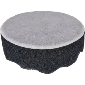 Polerpude 12v aq-lion velcro blød profileret svamp