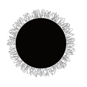 polerpude 12v aq-lion med velcro uld 75 mm