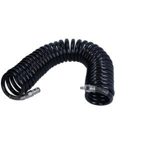 Spiralrør pneumatik med tilslutninger 6x10 15m 12 