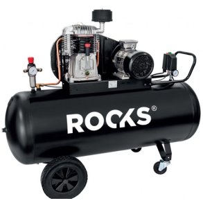 Stempekompressor 100 l - 3 hk - 231 l/min - 10 bar