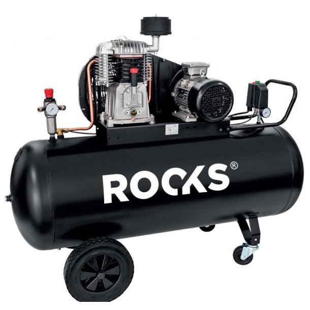 Stempekompressor 100 l - 3 hk - 231 l/min - 10 bar
