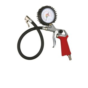 Dækpistol med 10 bar trykmåler