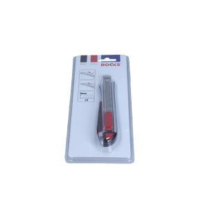 Arbejdskniv metal 9 mm 3 klinger