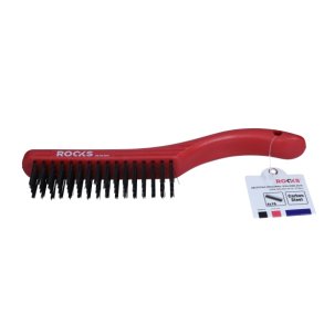 Stålbørste stål 4x16