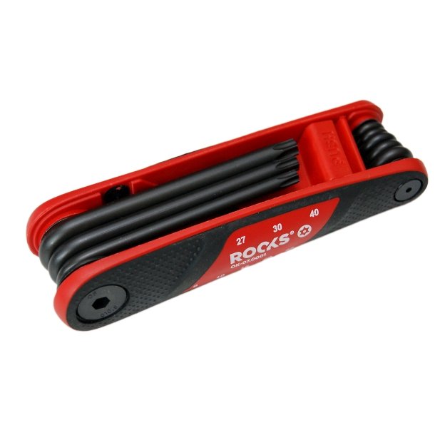 Torx-r tr9-tr40 allengler 7 stk.
