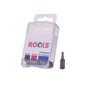 Bit 1/4x 25 mm x t15 impact cvmo-s sæt 10 dele.