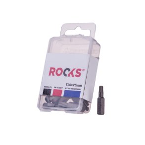 Bit 1/4x 25 mm x t20 impact cvmo-s sæt 10 dele.