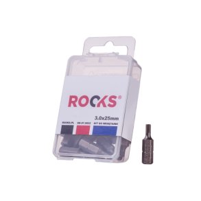 Bit 1/4x 25 mm x hex 3 impact cvmo-s sæt 10 dele.