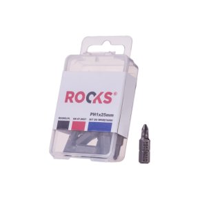 Bit 1/4x 25 mm x ph1 impact cvmo-s sæt 10 dele.