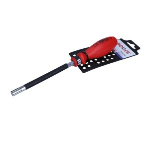 Fleksibel skruetrækker med stik 6 mm x 150 mm