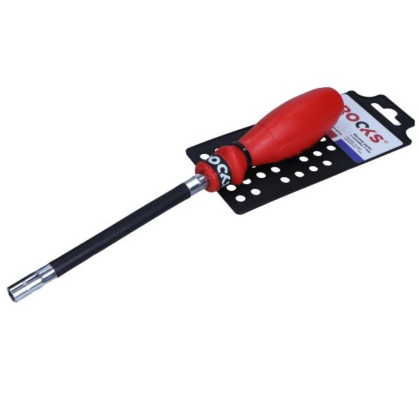 Fleksibel skruetrkker med stik 7 mm x 150 mm