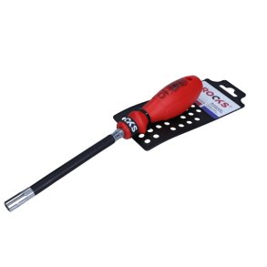 Fleksibel skruetrækker med stik 8 mm x 150 mm