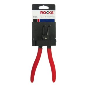 Låseringstang udvendig bøjede kæber 180 mm fi 19-6