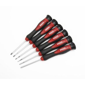 Præcisionsskruetækkersæt 6 stk