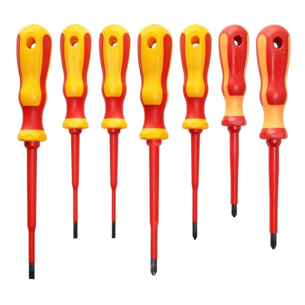 Vde 2k plus slim skruetr&aelig;kkers&aelig;t 7 stk 35-4-55-ph1